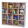Wood Designs Sixteen Section Cubby Storage