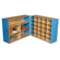 Wood Designs Tray and Shelf Fold Storage Unit without Trays