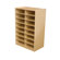 Wood Designs Storage Unit with 3" 16 Letter Trays