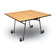 Midwest Folding Products 29" x 48" x 48" Square Mobile Table Unit