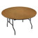 Midwest Folding Products Oval Banquet Table with Padded Top