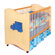 Room Magic Boys Like Trucks Crib / Toddler Bed in Chocolate