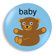 Jane Jenni Inc. Baby Bear Dinnerware Set