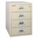 Fire King 38" W Four-Drawer Lateral File