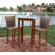 Panama Jack Outdoor Leeward Islands Pub Table