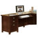 kathy ireland Home by Martin Furniture Executive Desk 29" H x 53" W Left Side Facing Keyboard Desk Return