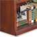 kathy ireland Home by Martin Furniture Huntington Club 48" H Four Shelf Bookcase