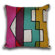 Marlo Lorenz Graphic Kiss Wool and Cotton Pillow