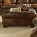 Michael Amini Windsor Court Leather Cocktail Ottoman