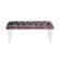 Sunpan Modern Glamour Faux Velvet Bench