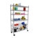 Trinity Six Tier NSF Shelving Rack in Chrome