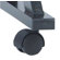 AARCO 2 Locking and 2 Non Locking Swivel Casters