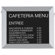 AARCO Framed Letter Board Message Center