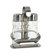 Cuisinox Salt and Pepper Shakers with Caddy in Brushed Satin