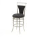 Hillsdale Furniture Cierra Black 26" Swivel Counter Stool