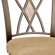 Hillsdale Furniture Brookside Bar Height Glass Bistro Table with Diamond Back Swivel Bar Stools