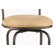 Hillsdale Furniture Concord 24" Swivel Counter Stool in Brown