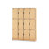 Jonti-Craft ThriftyKYDZ Triple Stack Lockable Lockers