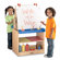 Jonti-Craft Rainbow Accents 2 Station Easel