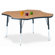Jonti-Craft KYDZ Four Leaf Laminate Activity Table