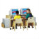 Jonti-Craft ThriftyKYDZ Double Computer Desk with Locking Casters