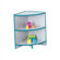 Jonti-Craft KYDZ Curves 24" H Rainbow Accents Corner Bookcase