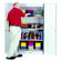 Jonti-Craft Rainbow Accents Classroom Closet - Deluxe