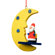 Christian Ulbricht Santa by Yellow Moon and Blue Stars Ornament