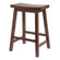 Winsome Saddle Seat 24" Counter Stool in Walnut