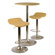 Winsome Kallie 3 Piece Pub Table and Stools Set in Natural