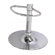 Winsome 3-Piece 24" Pub Table Set with Chrome Accents
