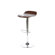 Winsome Kallie Air Lift Adjustable Stool in Cappuccino (Set of 2)