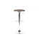Winsome Kallie Air Lift Adjustable Stool in Cappuccino (Set of 2)