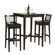 Home Styles 3 Piece Pub Table Set in Cherry Finish