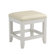 Home Styles Naples Vanity Table and Bench Set in White