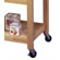Home Styles Kitchen Cart with Stainless Steel Top