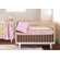 Skip Hop Lattice Bumper Free 4 Pieces Crib Bedding Set in Pink