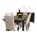 Wholesale Interiors Titania 8 Piece Dining Set