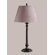 Laura Ashley Home Kendall Table Lamp with Lucille Shade in Lava Bronze