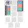 Lyon Workspace Products Eye-Level High Standard Cabinet with 10 Drawers: 30" W x 28 1/4" D x 59 1/4" H