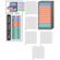 Lyon Workspace Products Eye-Level High Standard Cabinet with 10 Drawers: 30" W x 28 1/4" D x 59 1/4" H