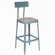 Lyon Workspace Products Pressed Wood Stool with Footrest and Back Support