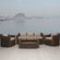 International Home Miami Palma 4 Piece Deep Seating Group with Cushions