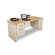 Marvel Office Furniture Pronto Double Pedestal Computer Desk