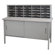Marvel Office Furniture 25 Adjustable Slot Literature Organizer with Cabinet