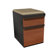 Marvel Office Furniture Zapf Mobile Pedestal File Cabinet with Seat