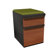 Marvel Office Furniture Zapf Mobile Pedestal File Cabinet with Seat