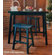 Carolina Cottage Asian Pub Table in Antique Black