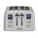Cuisinart Compact 4-Slice Stainless Steel Toaster