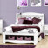 Nexera Dixie Bed in White Lacquer